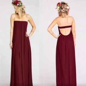 Show Me Your Mumu Strapless Dress